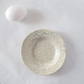 Nerikomi Blue Uzura Oval Plate
