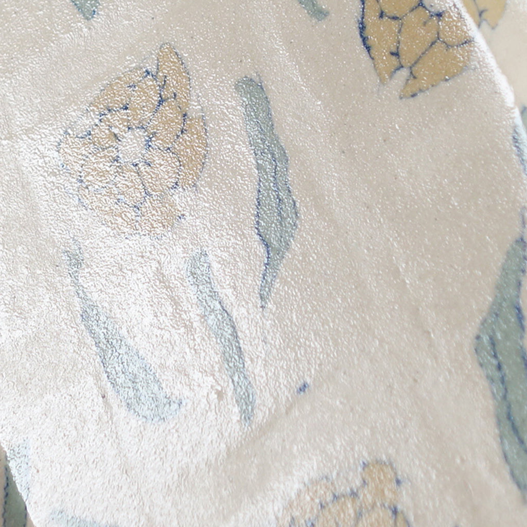 Nerikomi Flower Pattern Plate