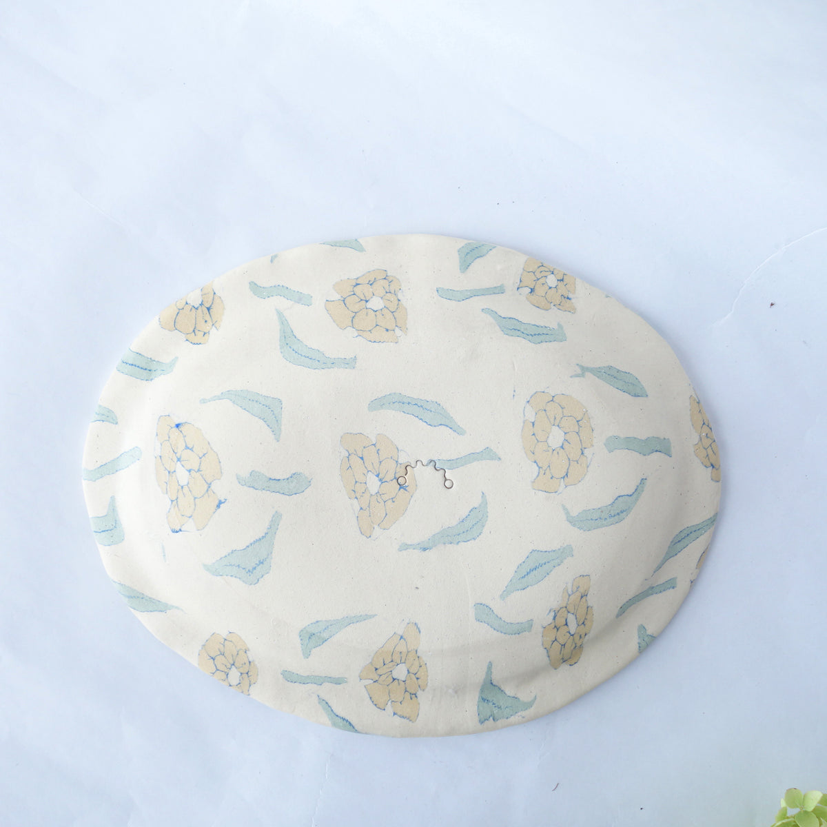 Nerikomi Flower Pattern Plate
