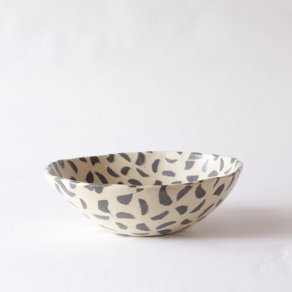 Nerikomi KMBK Pattern Round Bowl