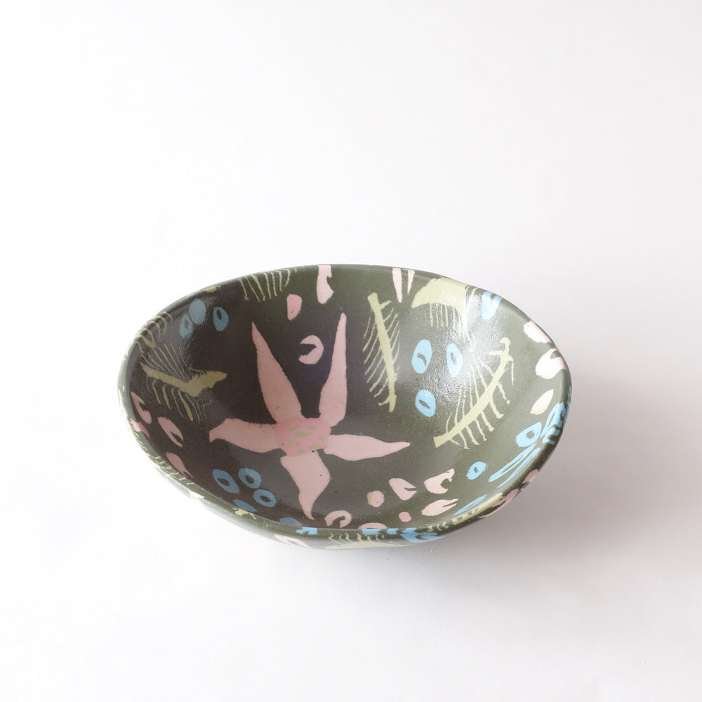 Nerikomi Jungle Bloom Pattern Plate