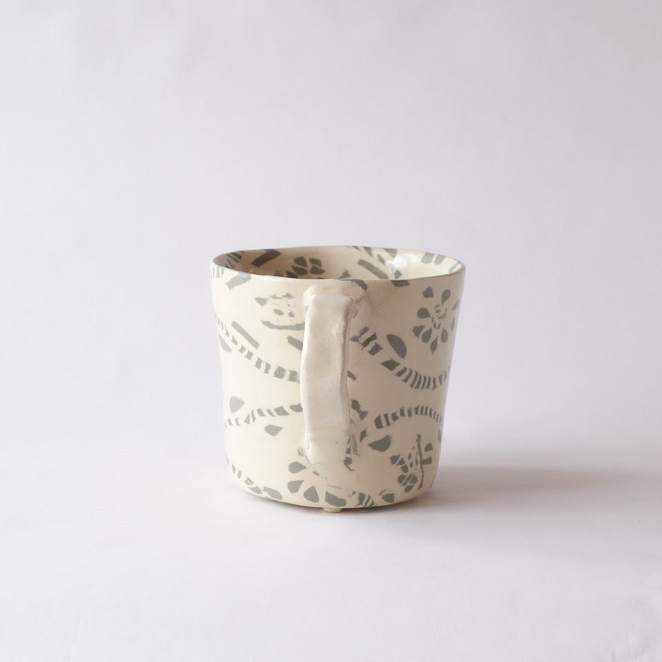 Nerikomi Hua Hua Vintage Fabric Pattern Mug