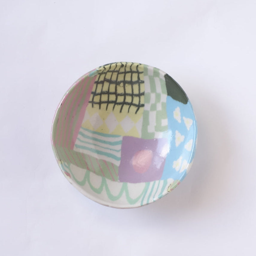 Nerikomi Jihe Tuan Pattern Bowl