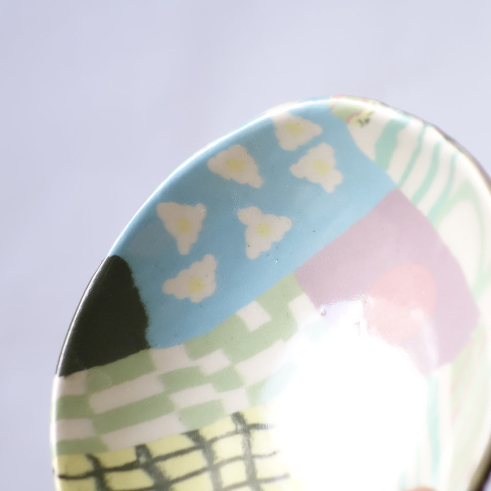 Nerikomi Jihe Tuan Pattern Bowl