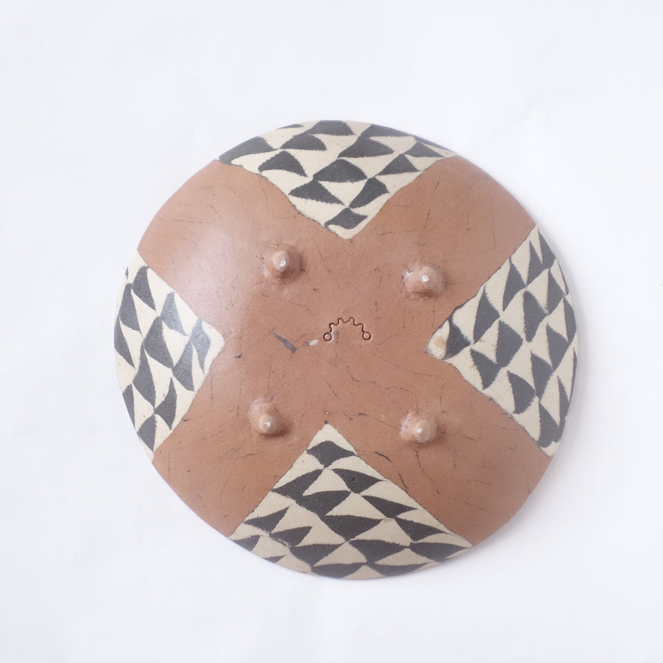 Nerikomi African Basket Pattern Round Bowl
