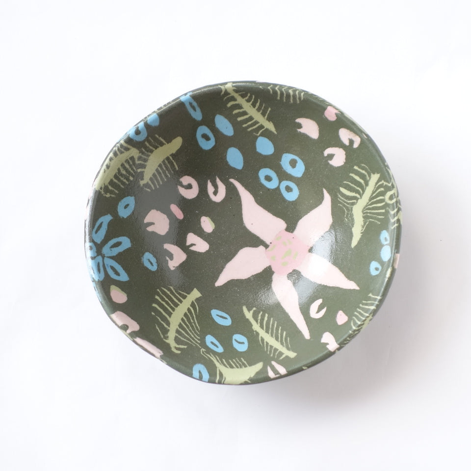 Nerikomi Jungle Bloom Pattern Plate