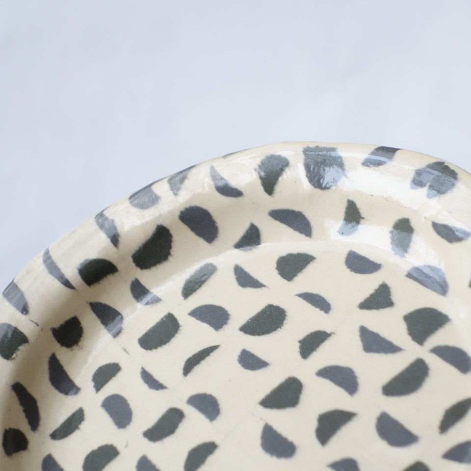 Nerikomi KMBK Pattern Round Bowl