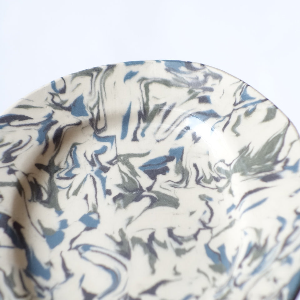 Nerikomi BG Swirl Pattern Plate