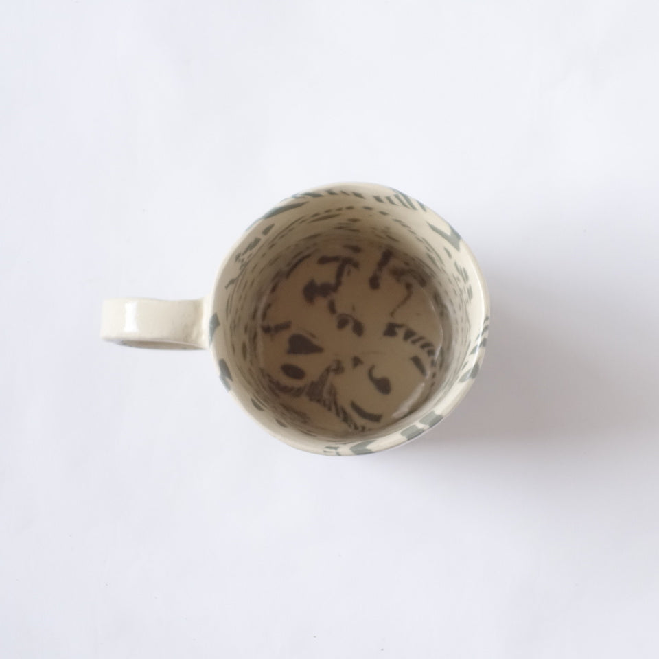 Nerikomi Hua Hua Vintage Fabric Pattern Mug