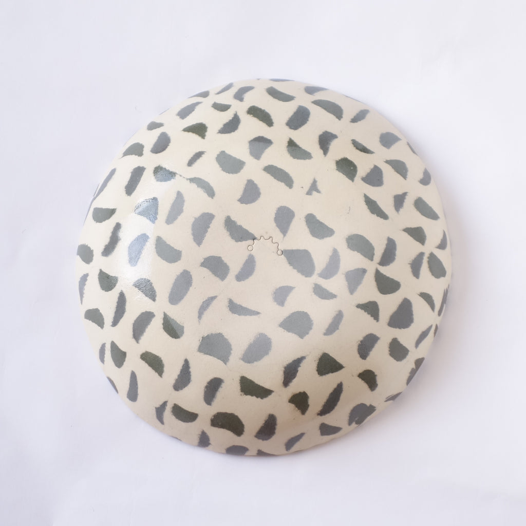 Nerikomi KMBK Pattern Round Bowl