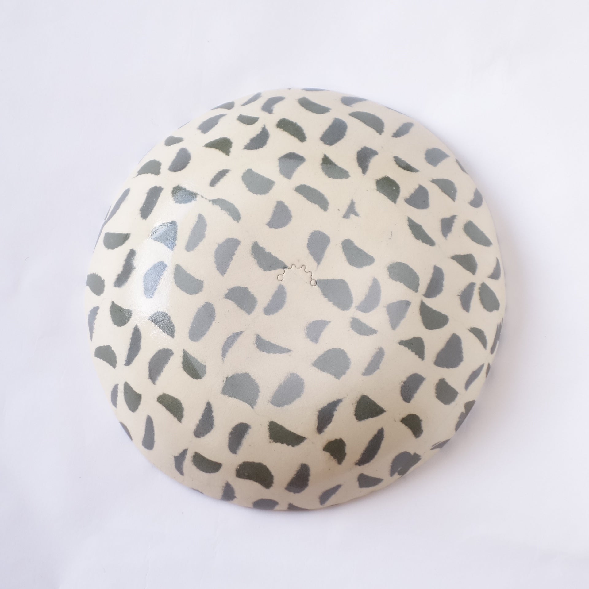 Nerikomi KMBK Pattern Round Bowl