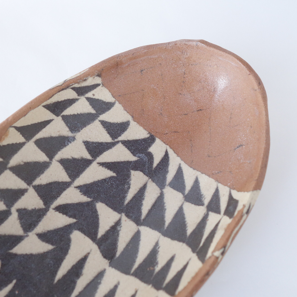 Nerikomi African Basket Pattern Boat