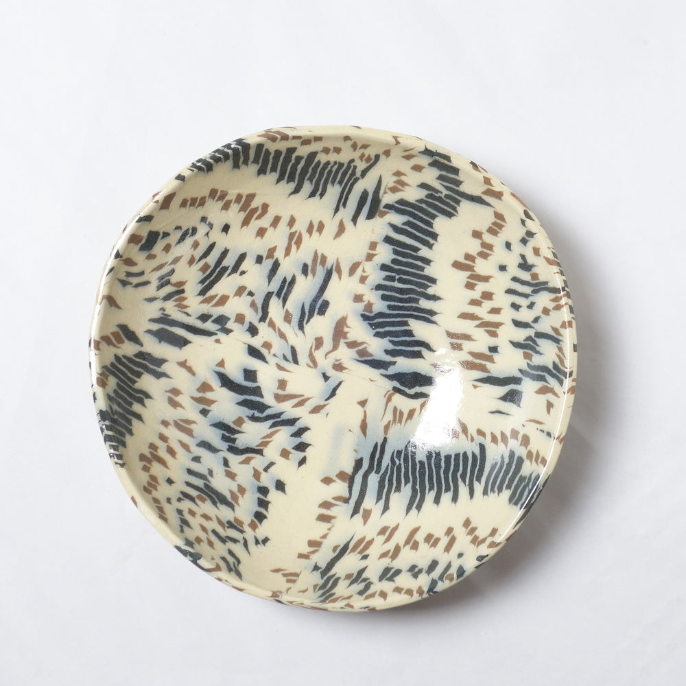 Nerikomi Vintage Dash Pattern Bowl B