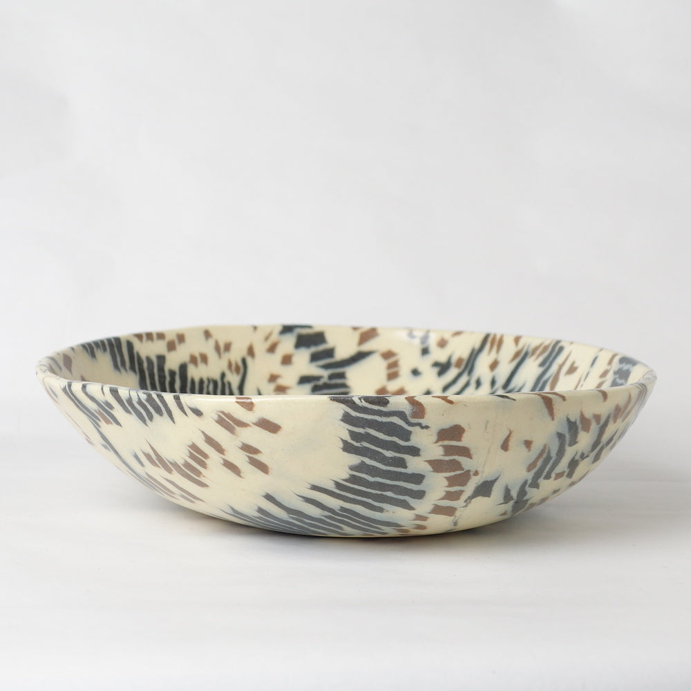 Nerikomi Vintage Dash Pattern Bowl B